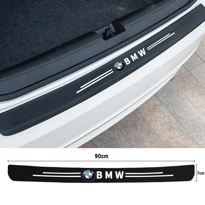 

2025 Hot Carbon Fiber Car Trunk Protector Stickers For BMW X1 X3 X4 X5 X7 F10 F20 F30 G20 F15 F16 F34 E90 E91 E92 E93 1 2 3 4 5
