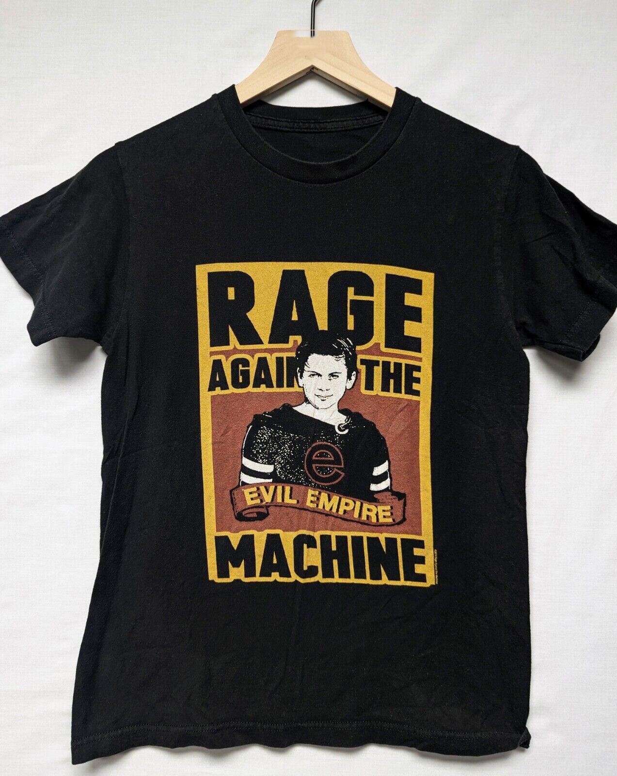 Vtg Rage against the machine Band Heavy Cotton Black Unisex Shirt AG130 XXL