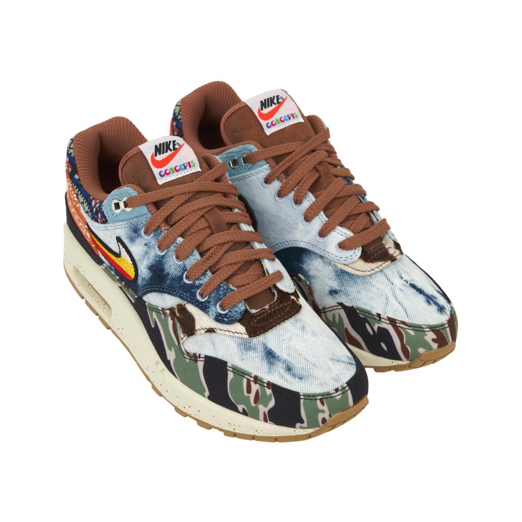 Concepts x Nike Air Max 1 SP Heavy Sneakers Unisex Multicolor Wild-Violet Sail DN1803-900
