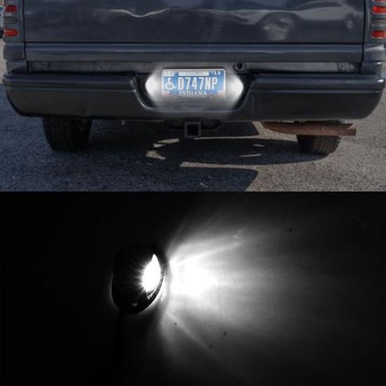LED License Plate Tag Light With Socket Assembly For Dodge Ram Pickup 1994-2002