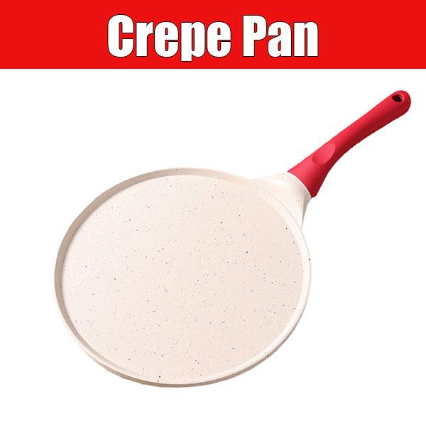

Non Stick Steak Skillet Frying Pan Crepe Pizza Grill Pan Eggs Pancake Dumpling Cooking Pot Waffle Tortilla Pan Kitchen Cookware