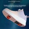 Children Sneakers Rollers 2-in-1 Detachable Roller Skates Shoes with 4 Wheels Speed Skating Parkour Women's Sneaker with Wheels