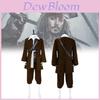 Pirates Of The Caribbean Jack Sparrow Cosplay Costume With Polyester Fabric For Halloween Role Play