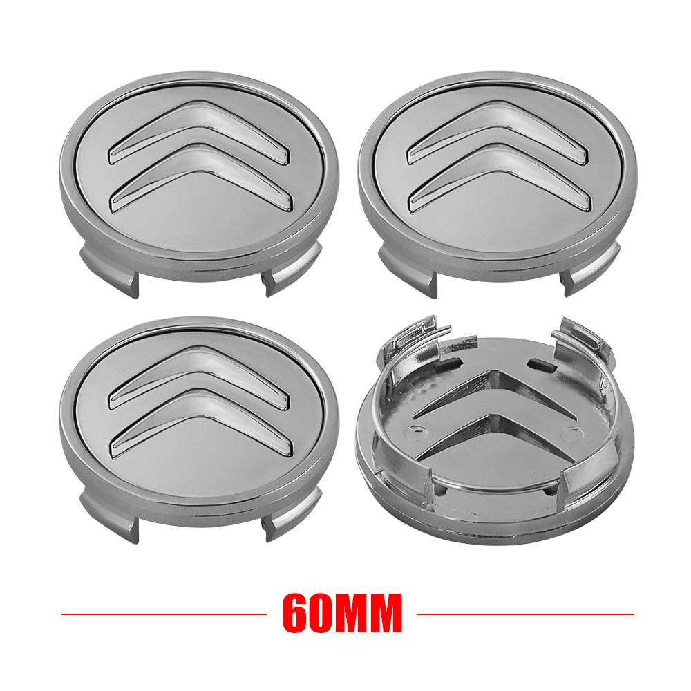 4 ks 60mm středové krytky kol pro auto Originální příslušenství krytek kol Citroen Pro Citroen C1 C3 C4L VTS C-ELYSEE C5 C6 C2 C4 Picasso
