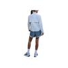 Nike Swoosh Skin-Friendly Fashion Versatile Simple Long Sleeve Jacket Women Jacket Blue HJ2229-423