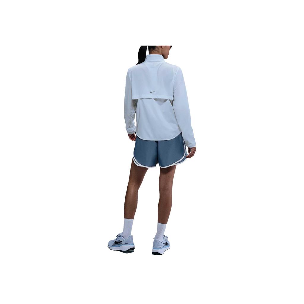 Nike Swoosh Skin-Friendly Fashion Versatile Simple Long Sleeve Jacket Women Jacket Blue HJ2229-423
