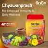 Sri Sri TATTVA der Name für Reinheit ist Chyawanprash - Kräuter-Immunstärker Mit 40+ Ayurvedischen Inhaltsstoffen Für Bessere Kraft Und Ausdauer - 250G