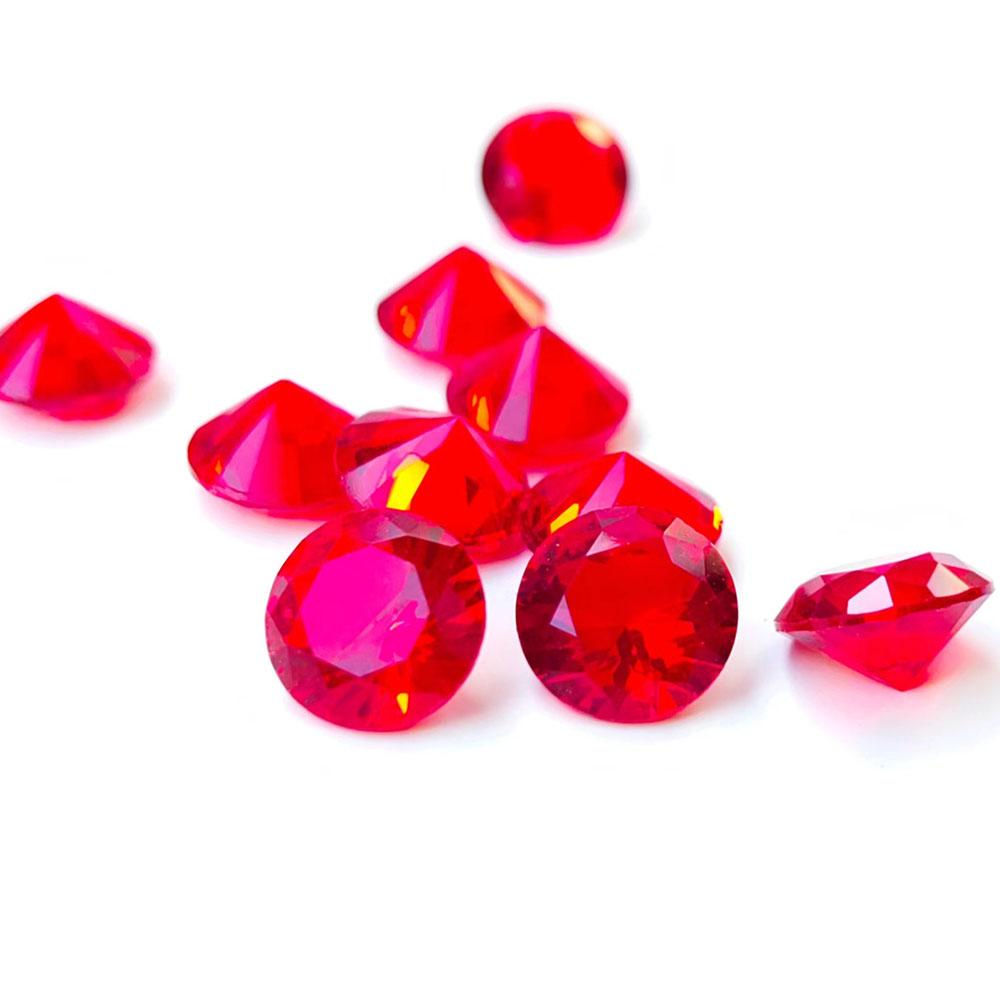 10mm Colorful Crystal Glass Diamond Party Decor Gems Wedding Table Ornaments DIY Accessories Pack of 10