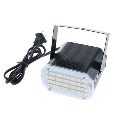 White Strobe Light Bulb Lamp with Super Bright LED Clamp for DJ Lighting Fixed Buckle for Parties Halloween Christmas