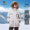 Camel Feather Array 3-Proof Unisex Goose Down Parka