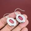 Thulite Earring Handmade Jewelry Top Quality Gemstone Earring 925 Sterling Silver Earring Birthstone Earrings Gifts For Mom Elegant Jewelry