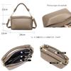 Genuine Leather Women's Bag First Layer Cowhide Versatile Commuter Tote Lightweight Crossbody Shoulder Small Bag New Design