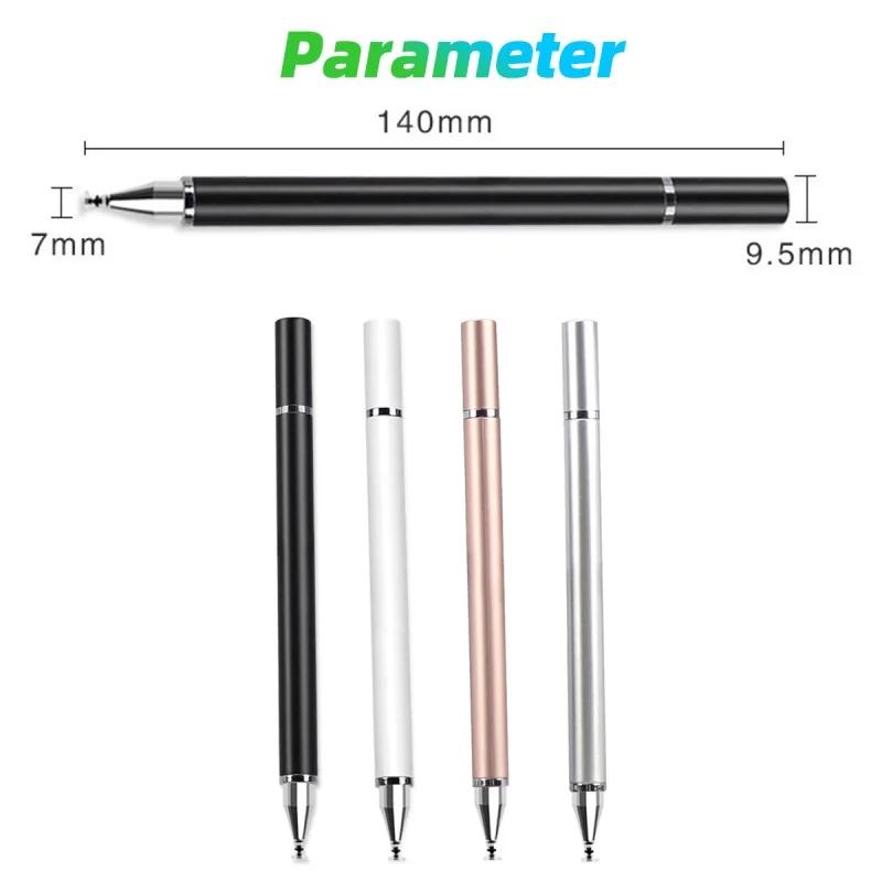 3/1Pcs Smart Tablet Phone Universal 2 in 1 Capacitive Stylus Pen Drawing Pens for iPhone/Android All Capacitive Touch Screens