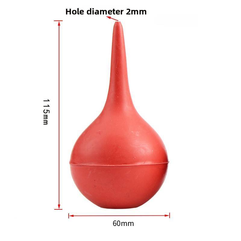 

Rubber Ear Cleaning Injector With Push Ball Head For Daily Use