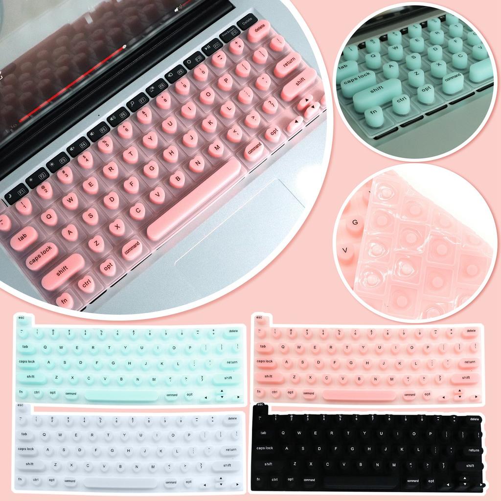 Keyboard Cover For Long Nails, Comfortable Typing Raised Keyboard Protector Skin For Nail Arts Silicone Waterproof