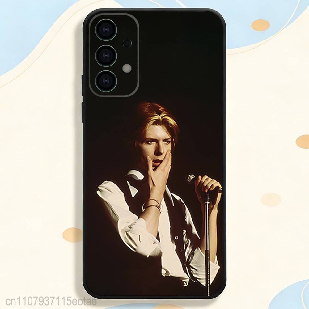 D-David Blackstar Bowie Phone Case For Samsung S25,S24,S21,S22,S23,S30,Ultra,S20,Plus,Fe,Lite,5G Black Cover