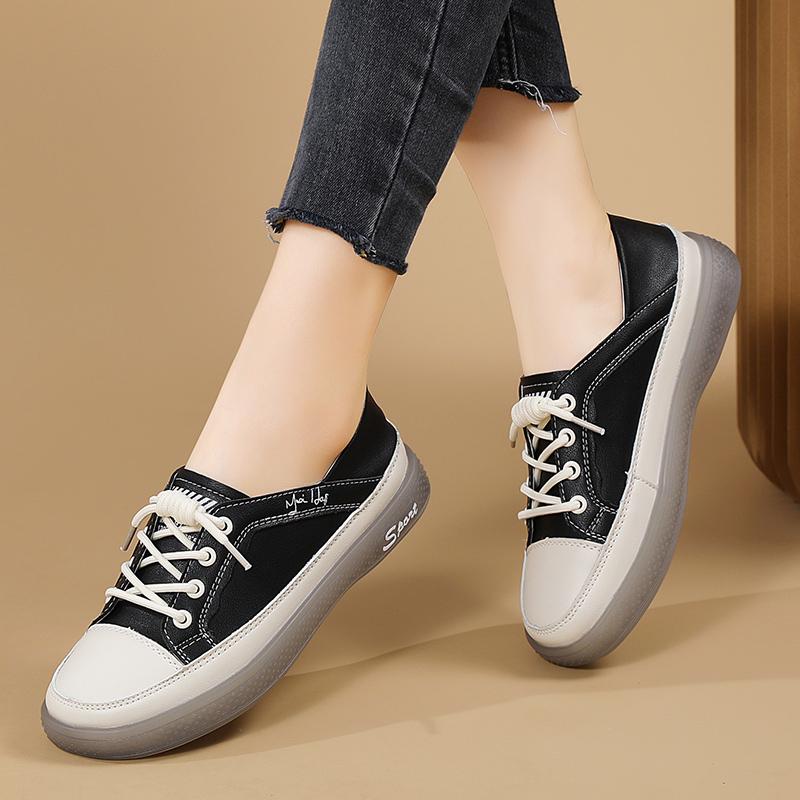 New spring soft-soled beef tendon single shoes flat-soled casual