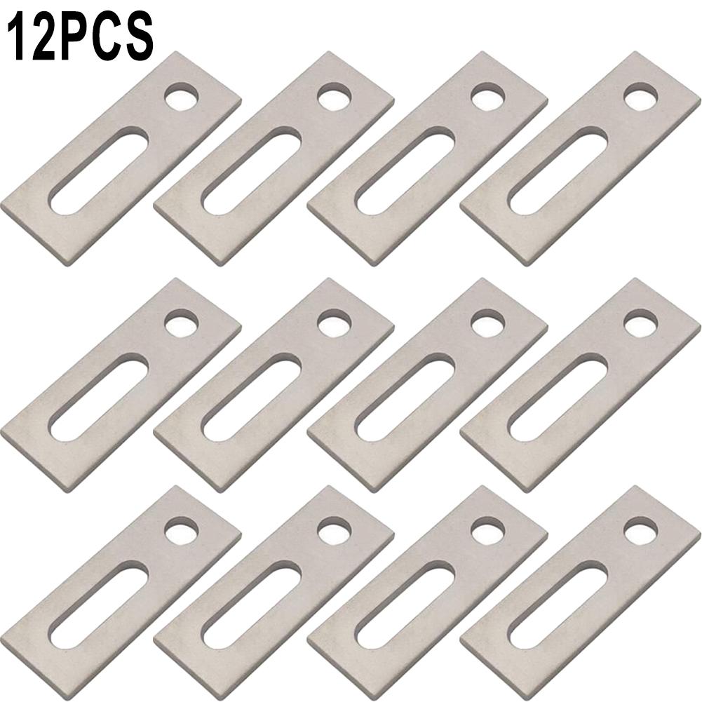 Stainless Steel M10 For Hanger Bolt Adapter Plate Essential for Solar PV Mounts Available In Sets of 1 4 or 12