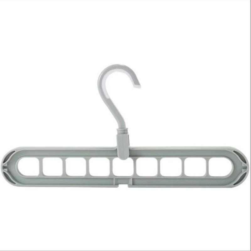 Multifunctional Non-Slip Rotatable Hanger with Nine Holes