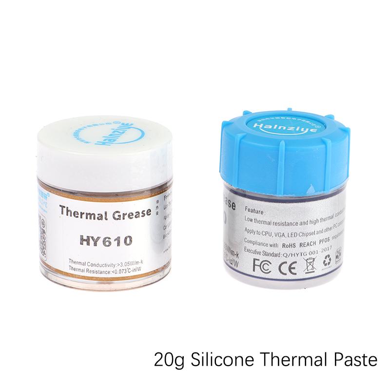 20g Silicone Thermal Paste Heat Transfer Grease Heat Sink CPU GPU Chipset Notebook Computer Cooling Cream -50-280°C