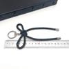 Elegant Bowknot Key Rings Accessories Decorative Rhinestones Bowknot Pendant Keychain for Trendsetters and Collectors