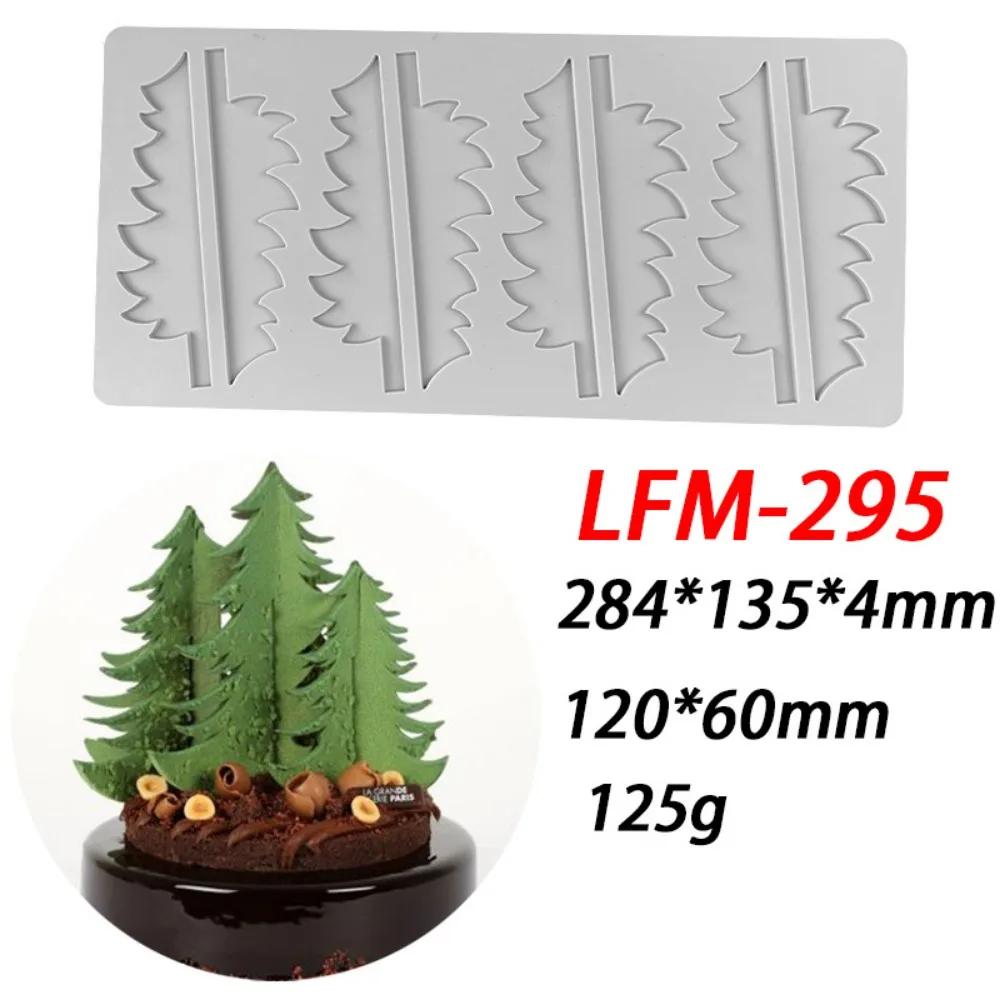 Christmas Snowflake Daisy Chocolate Silicone Mold Christmas Tree Feather Cherry Blossom Baking Mould Petal Western Cake Decor