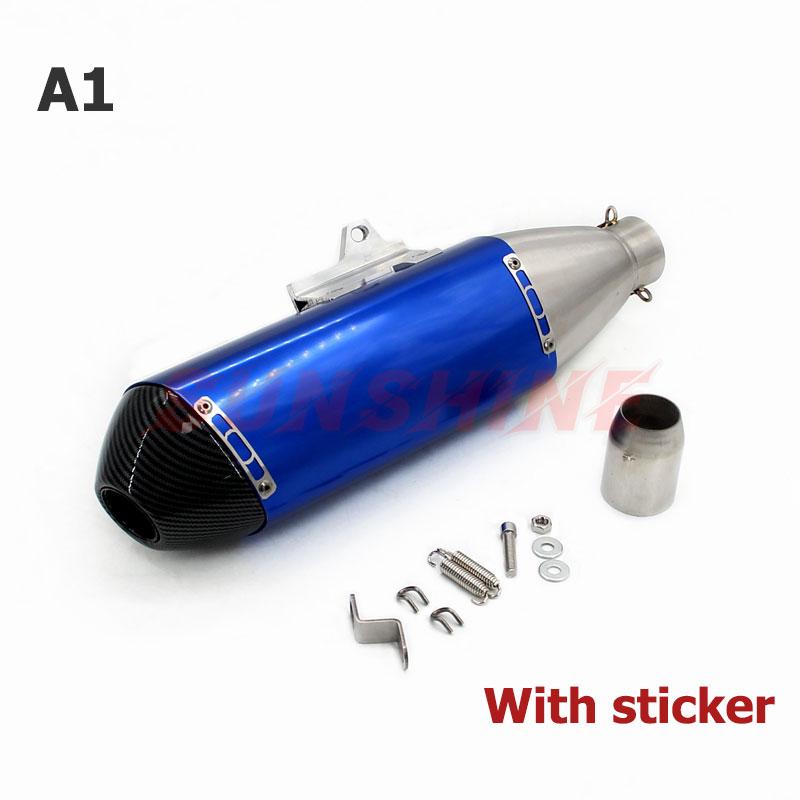 

Escape Moto Universal Exhaust Motorcycle Muffler Pitbike Pipe Motocross Tip Systems For CRF230 CFR250 CRF150 EXC WR450 RC390 A1
