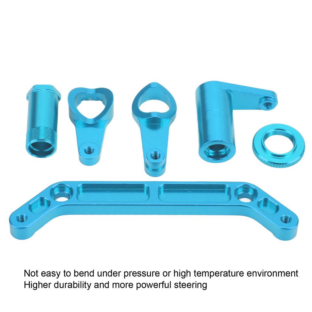RC Steering Assembly Aluminum Alloy Replacement   Upgrade Repairing Parts for JLB 1Celsius10 Trucks