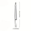 High-Quality Stainless Steel Tweezers for Eyebrows and Beard | Multi-Functional Tool for Grooming and Facial Care