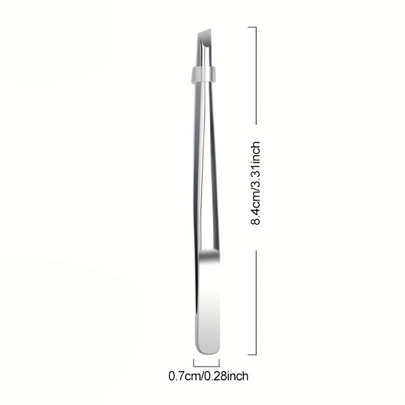 High-Quality Stainless Steel Tweezers for Eyebrows and Beard | Multi-Functional Tool for Grooming and Facial Care
