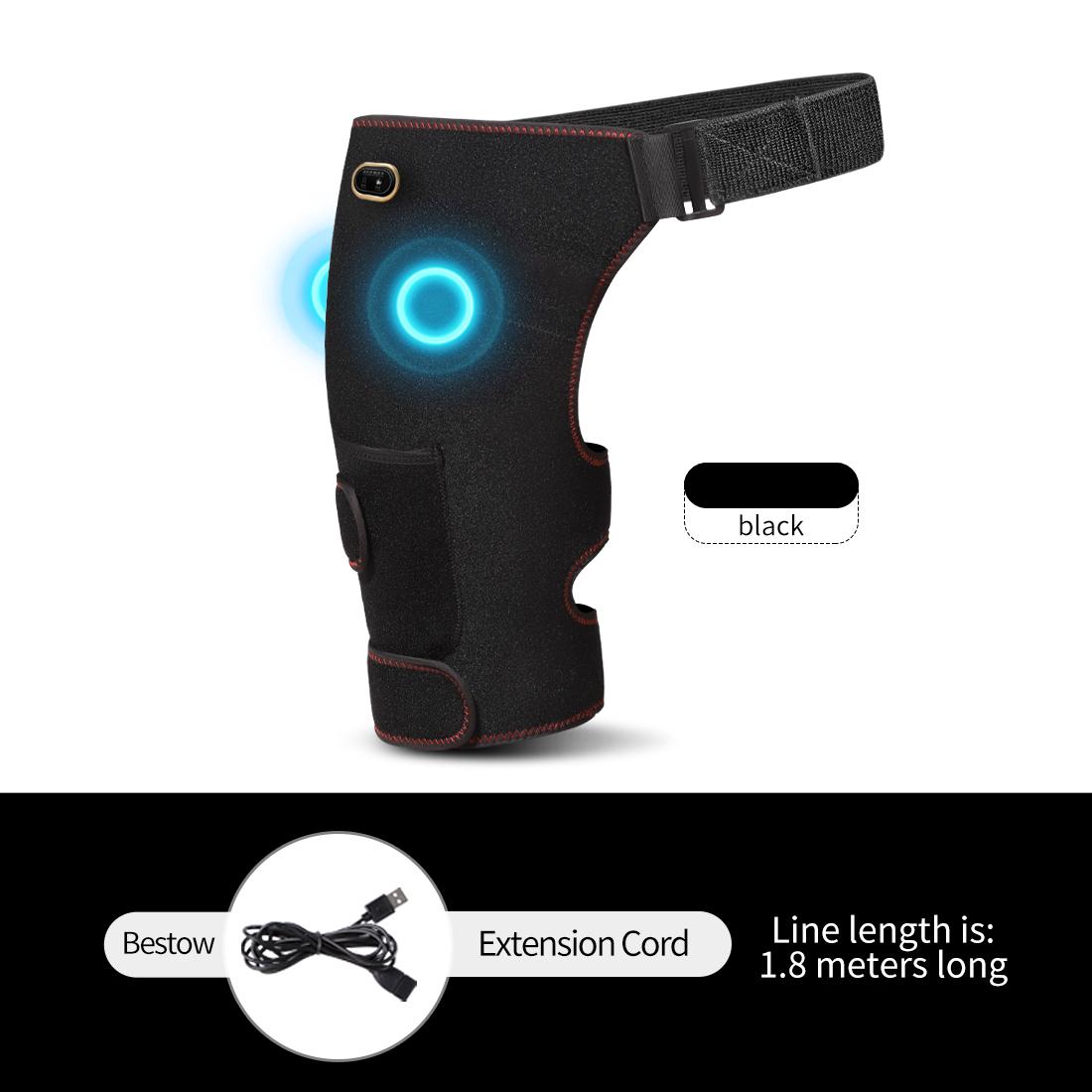 

Cordless Heated Hip Support Brace Including Massage Equipment Suitable For Sciatica Pain Relief Lower Back Healing Therapy Hip Heating Pad For