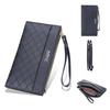 Pu Leather Ladies Wallet With Zipper Long Purse For Daily Use And Water Resistance