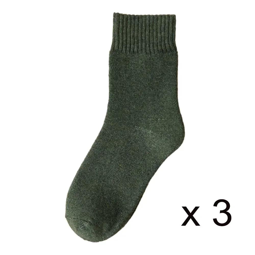 

3 пары/партия женские зимние носки утолщенные удобные теплые сапоги до середины икры носки-тапочки женские термочулки женские One Size