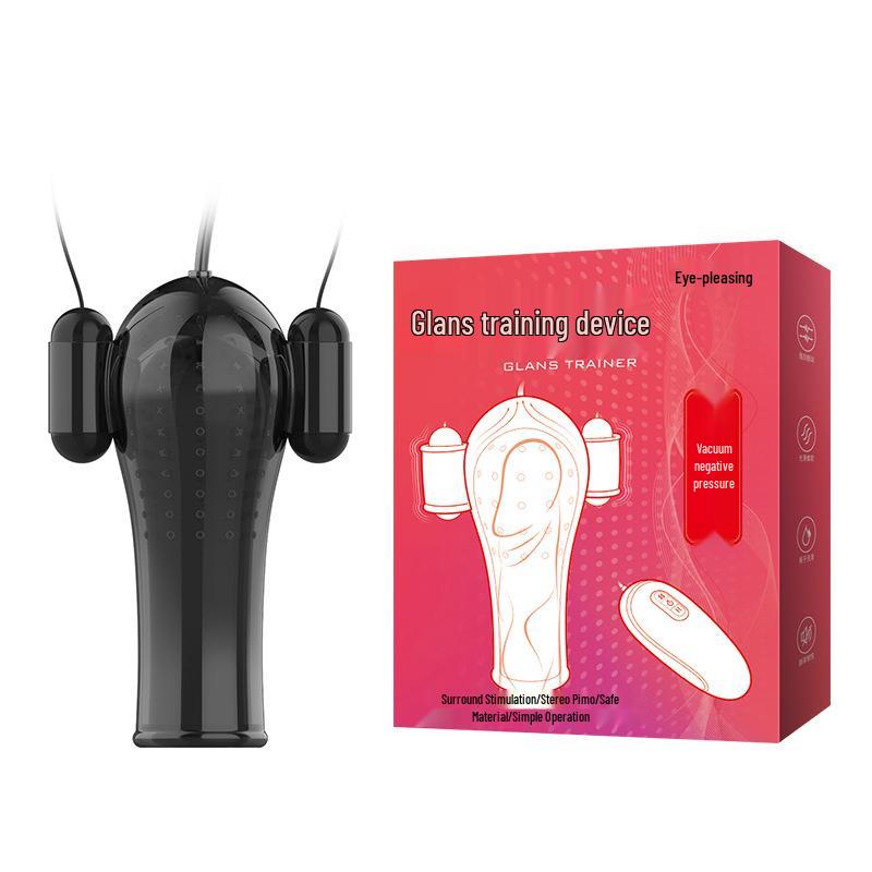 Mantar Hayalet Kafa Titreşimli Penis Kılıfı ve Eğitim Cihazı