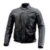Daytona (Daytona) Genuine Leather Motorcycle Jacket (Waxed) for Spring and Autumn Scramblers, DL-501, Black, Size L (Men's) 23677