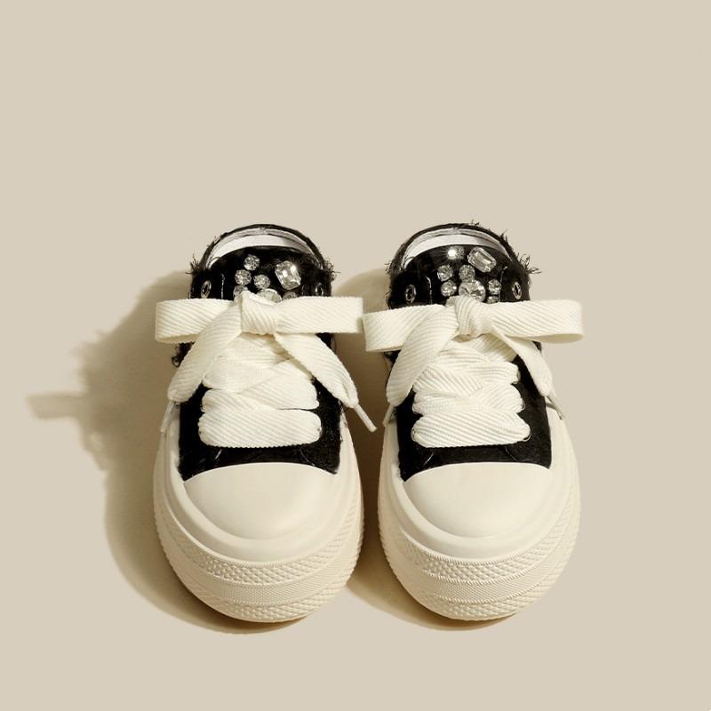 Женские парусиновые туфли на толстой подошве для отдыха на открытом воздухе 40 чёрный 3480₽