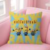 Personalized Pillow Cover Kids Bedroom Wild Party Decor Pillowcase Kid Birthday Shower Gift Cute Banana Cartoon-M-Miniones