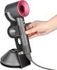 YUET Hair Dryer Holder Stand for Supersonic Hair Dryers, AirWrap Hair Dryers, Aluminum Alloy Stand, Power Plug Holder, Bathroom Organizer, Care Tool,