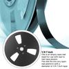 C-Convenient-7 Inch Empty Tape Reel 1/4 Empty Tape Reel 3 Holes Wind Resistance Holes Open Reel Sound Takeup Reel For Recording