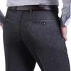 Men's Trousers Middle-aged Men Trousers Casual Loose Thin Pants for Male Straight High Waist Man Trouser Pant