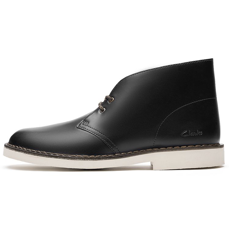 Clarks Desert Cali Fashionable Breathable Comfortable Martin Boots Men Boots Black 261613457