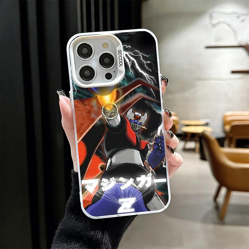 

M-Мазингер Z Аниме Ударопрочный Чехол для Телефона для iPhone 17 Air 16 16E 15 Pro Max 14 Plus 13 Mini 12 Задняя Крышка Противоударный Fundas iPhone 17 Air