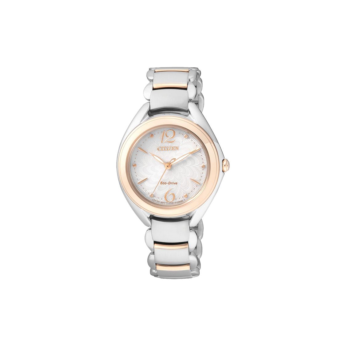 

Citizen L Series Floral Dance Elegant 3D Eco-Drive Quartz Movement Stainless Steel Watch 31mm Women watches White FE2074-59A White Dial