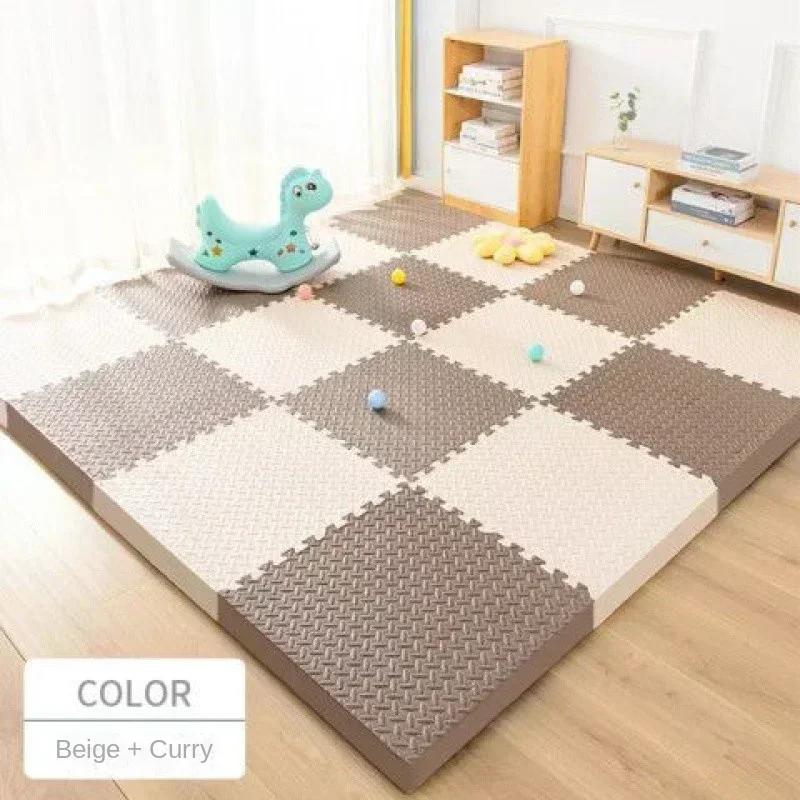 8/16pcs Baby Play Foam Floor Mat Baby Shockproof Non-slip Carpet Fitness Yoga Exercise Mat Child Protection Home Decoration