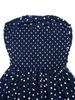 Cross2026 Strapless Long Polka Dot Dress - European & American Style, Sleeveless and Ruched Waist, Summer Collection