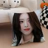 actor youthful SShin Yuna Cushion Cover Throw Pillow Cover Hidden Button Durable Polyester Chair Cushion