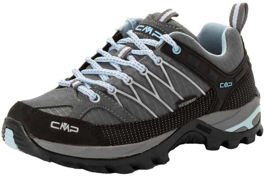 CMP Rigel Low Wp Women Trekking Shoes (3Q54456) Graphite/light Blue