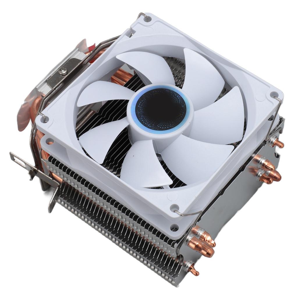 Cooler CPU 9CM 4 Heat Pipes 3 Fire Silențios Ventilator Unic Răcitoare CPU pentru Computer cu Suport