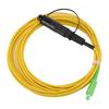 LWL-Patchkabel Wasserdicht Singlemode Armiert Jumperkabel SC Abgewinkelt Physisch Kontaktierender Stecker