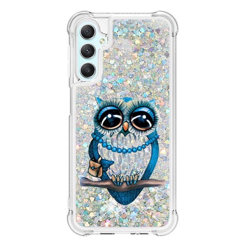 For Samsung Galaxy A54 5G SM-A546B Case Dynamic Quicksand Liqui Case for Samsung A 54 A34 A14 5G A24 A04S A04 A04E Phone Cover